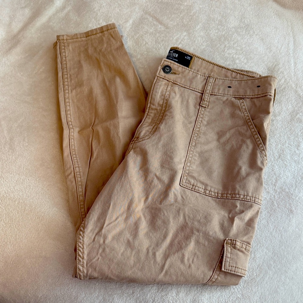 Women's Highrise Super Skinny Tan Pants